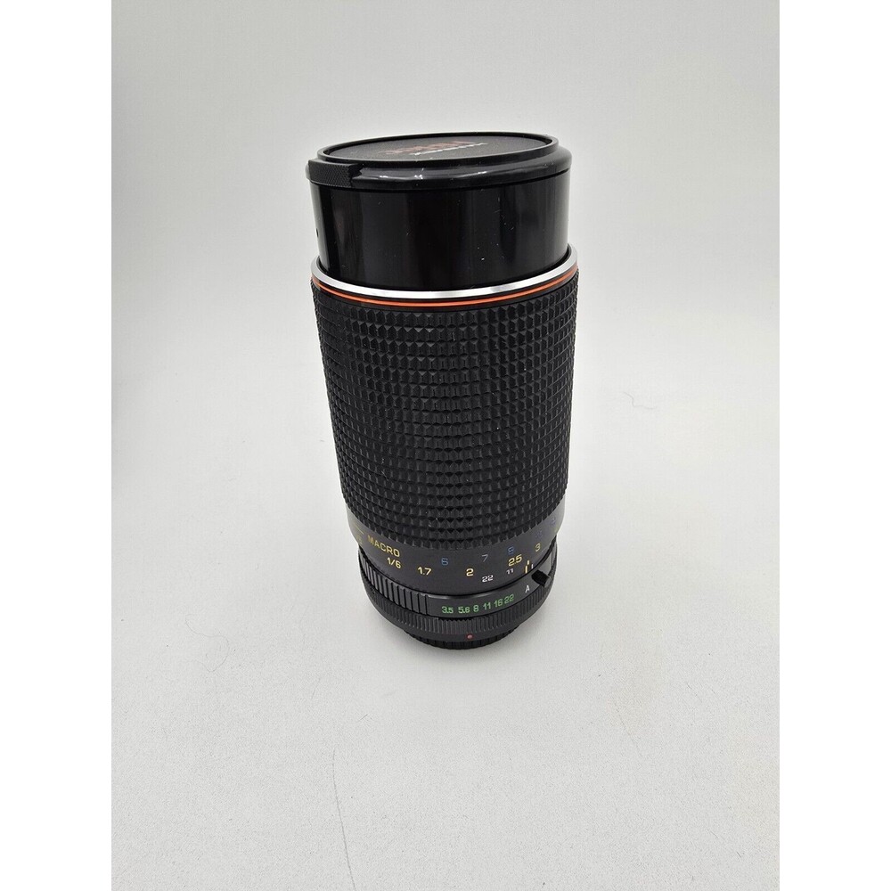 Vintage Hanimex Lens 70-210MM‎ F3.5-4.5 Macro Zoom Covers Case Box For Canon FD - Picture 2 of 12